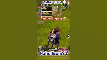 Mythic Ghost 💀🔥 Killed a Camper in grass - CODM #callofduty #funny #fun #camper #gaming #shorts