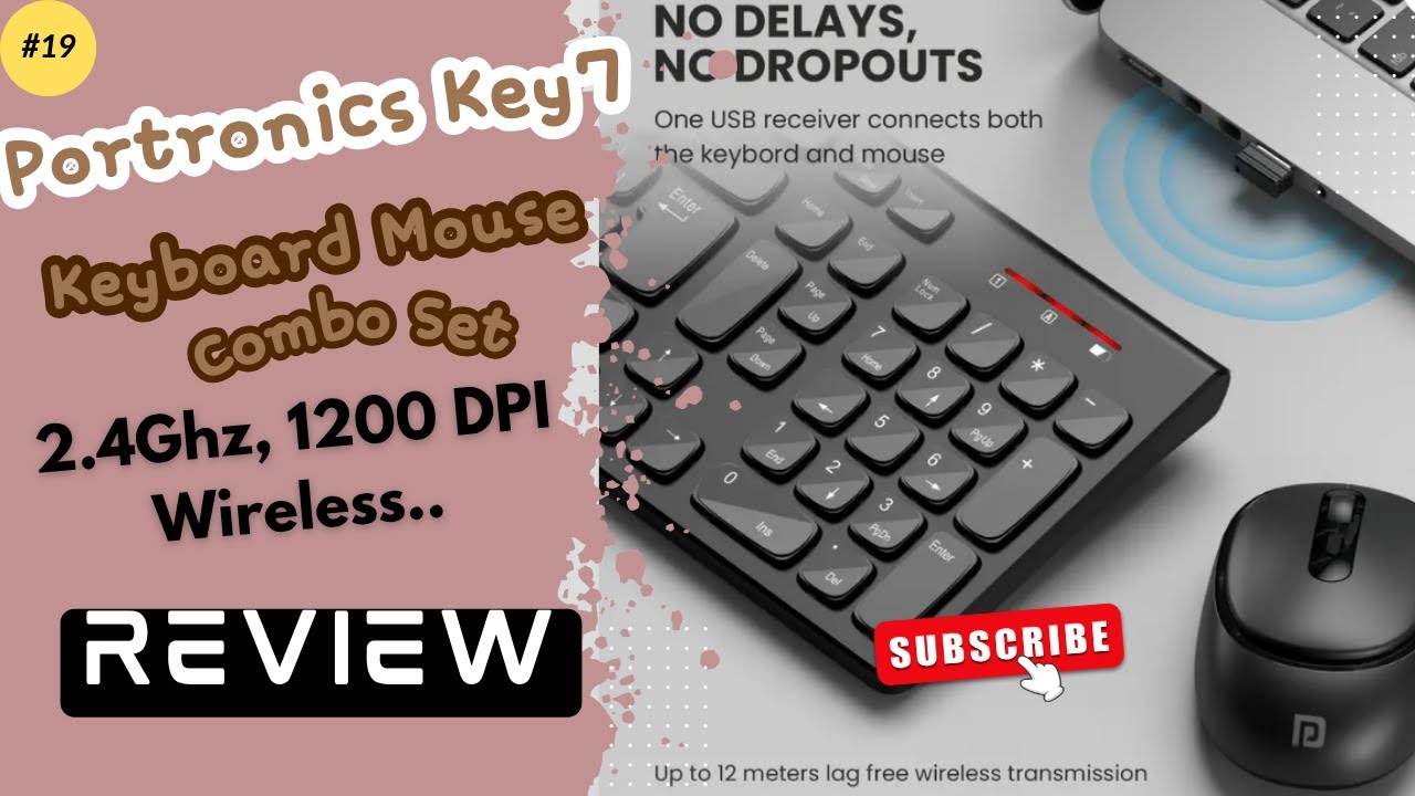 Portronics Key7 Wireless Keyboard Mouse Combo🔥Unboxing & First Look | Budget Wireless Set ₹699 Only!