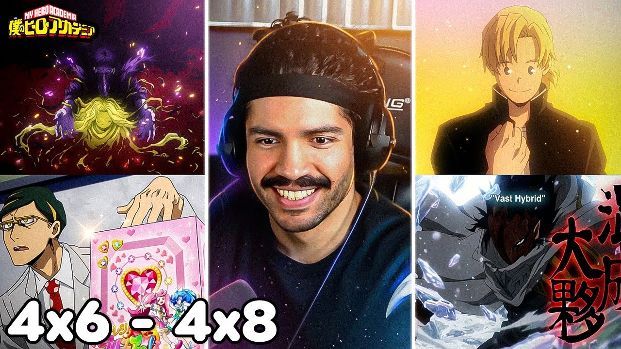 Пожиратель Солнца сияет! | Моя геройская академия 4x6-4x8 | Реакция