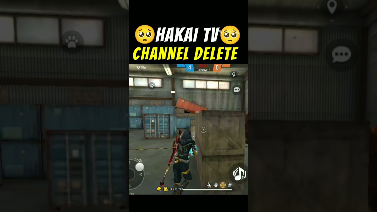 hakai TV channel delete 🥺 - ( GARENA FREE FIRE )