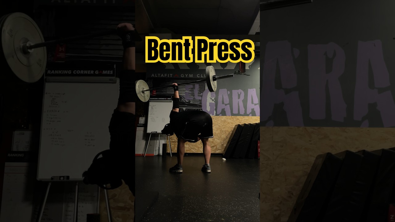 Bent Press a lo Arthur Saxon🖤