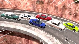 BeamNG.Drive - Descendo a Serra SEM FREIO! (VELHOS vs NOVOS)