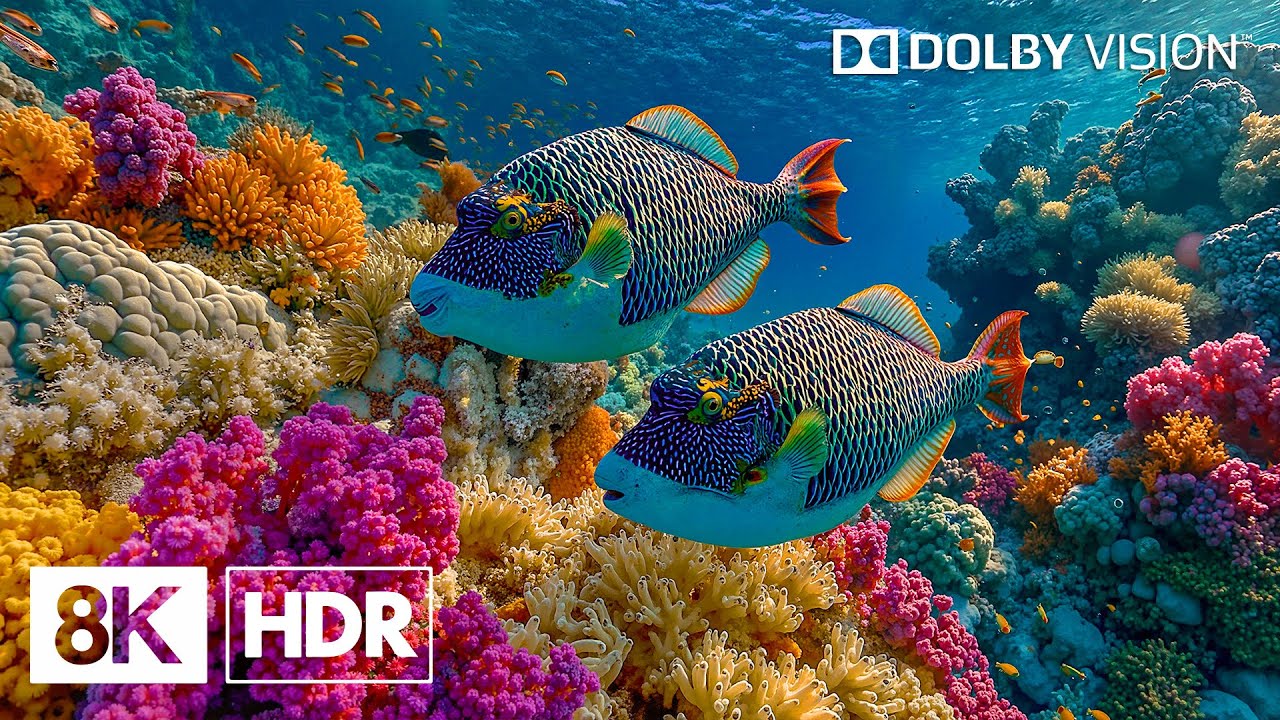 Wonderful Deep Sea Creatures in 8K HDR | Dolby Vision™