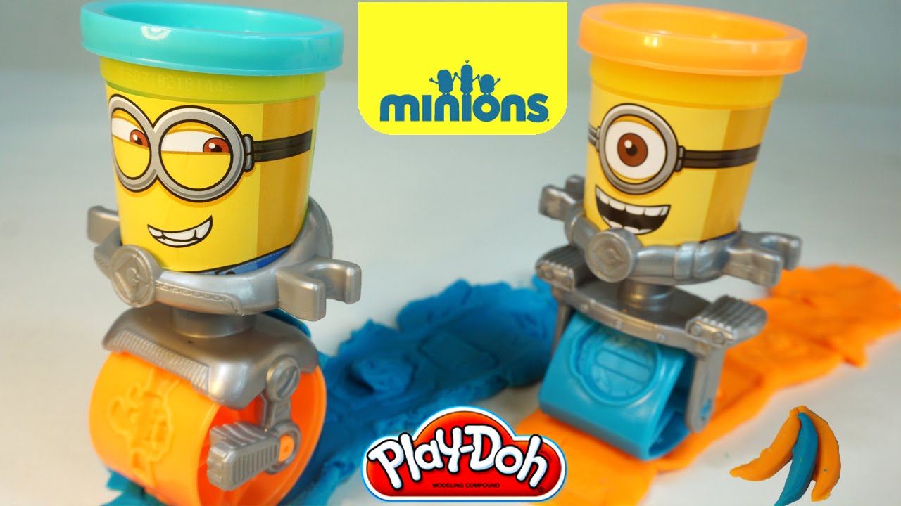 Play Doh Minions Despicable Me Stamp and Roll 미니언즈 플레이도우 스탬프앤롤 ミニオンズ 小小兵 التوابع Миньоны