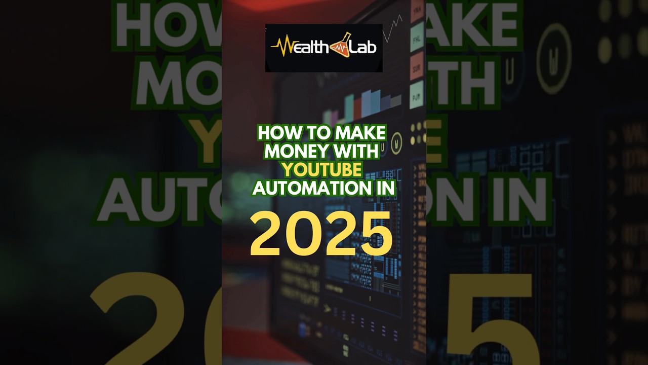 The Wealth Lab: How to Make Money with YouTube Automation (Faceless Channel Tutorial)
