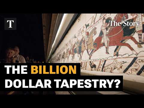 Why did it take a 1000 years for the Bayeux Tapestry to cross the channel?