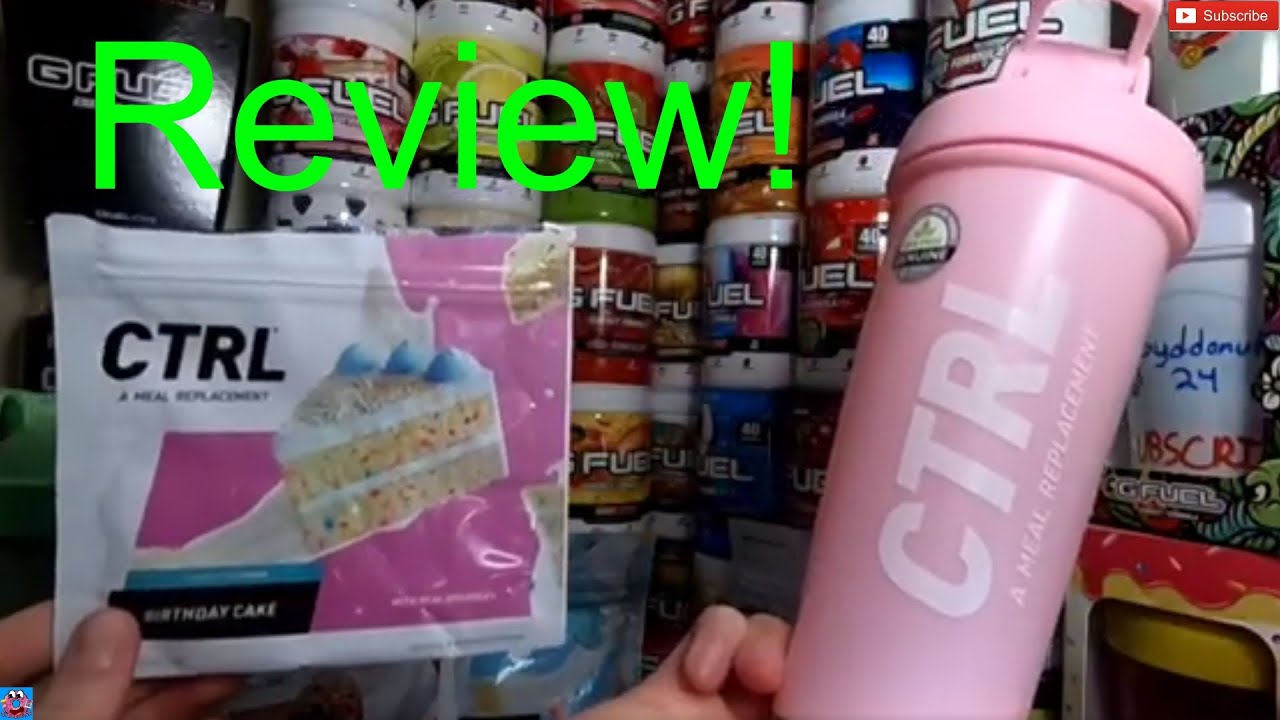 Drink CTRL Unboxing and Birthday Cake Review!?!!?!?