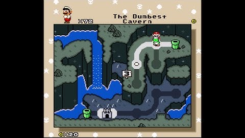 [SMW Hack - JUMP (Janked Up Mario Party)] 3(C)-1(S): The Dumbest Cavern