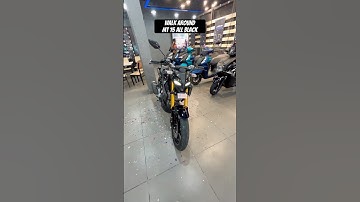 Walk around yamaha MT 15 v2 2025 all black🖤🔥 #subscribe #yamaha #mt15 #bike #newbike #viral