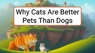 Improve Your English (Why Cats Are Better Pets Than Dogs) | English Listening Speaking Everyday