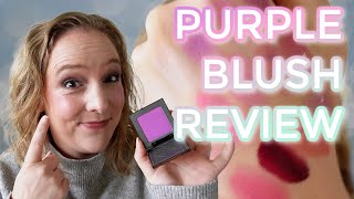 BEST PURPLE BLUSH REVIEW // Lets compare 20 purple blush (incl. swatches)