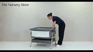 Puggle Dreamy Twin Bedside Crib