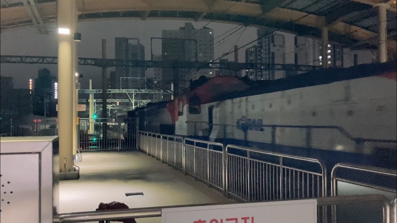 KORAIL동해남부선 동래역 열차영상(feat.새마을호발전차,해태객차,7400호대+4400호대)