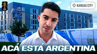 LA SELECCIÓN ARGENTINA ESTÁ EN ESTADOS UNIDOS - VLOG DÍA 2