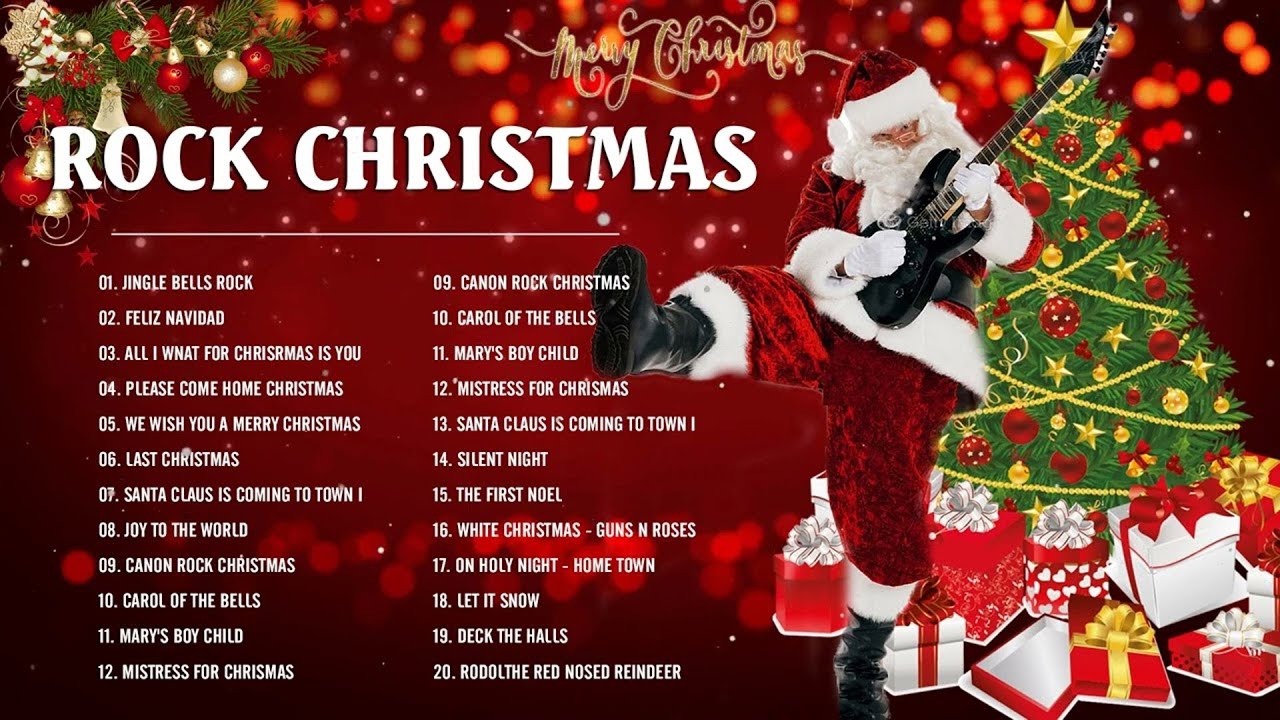 Best Rock Christmas Songs Ever | Rock Christmas Songs 2023 | Christmas ...