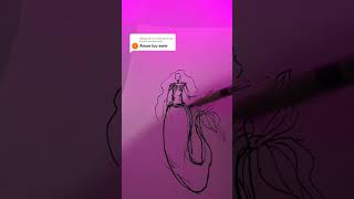 #asmrvideo #asmr #drawing #paper #relaxing #mermaid 🧜🏽♀️