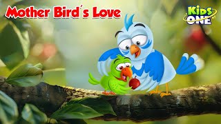 English Cartoon Stories | Mother Bird's Love Story | Cartoon Moral Stories | English Fairy Tales