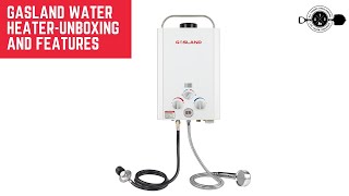 No More Cold Showers Camping or Overlanding! Gasland Tankless Water Heater - Unboxing And Features