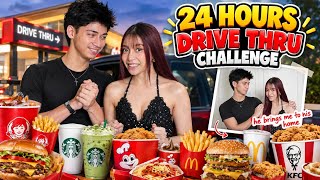 24 HOURS DRIVE THRU CHALLENGE! *DINALA KO SI SOPHIA SA BAHAY NAMEN*