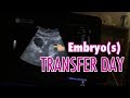 *LIVE* IVF Infertility Frozen Embryo Transfer Day - Finally!!! *FULL PROCEDURE*