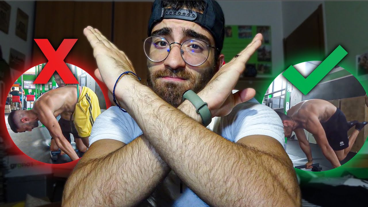 Errori da non fare in Planche Advanced Tuck!