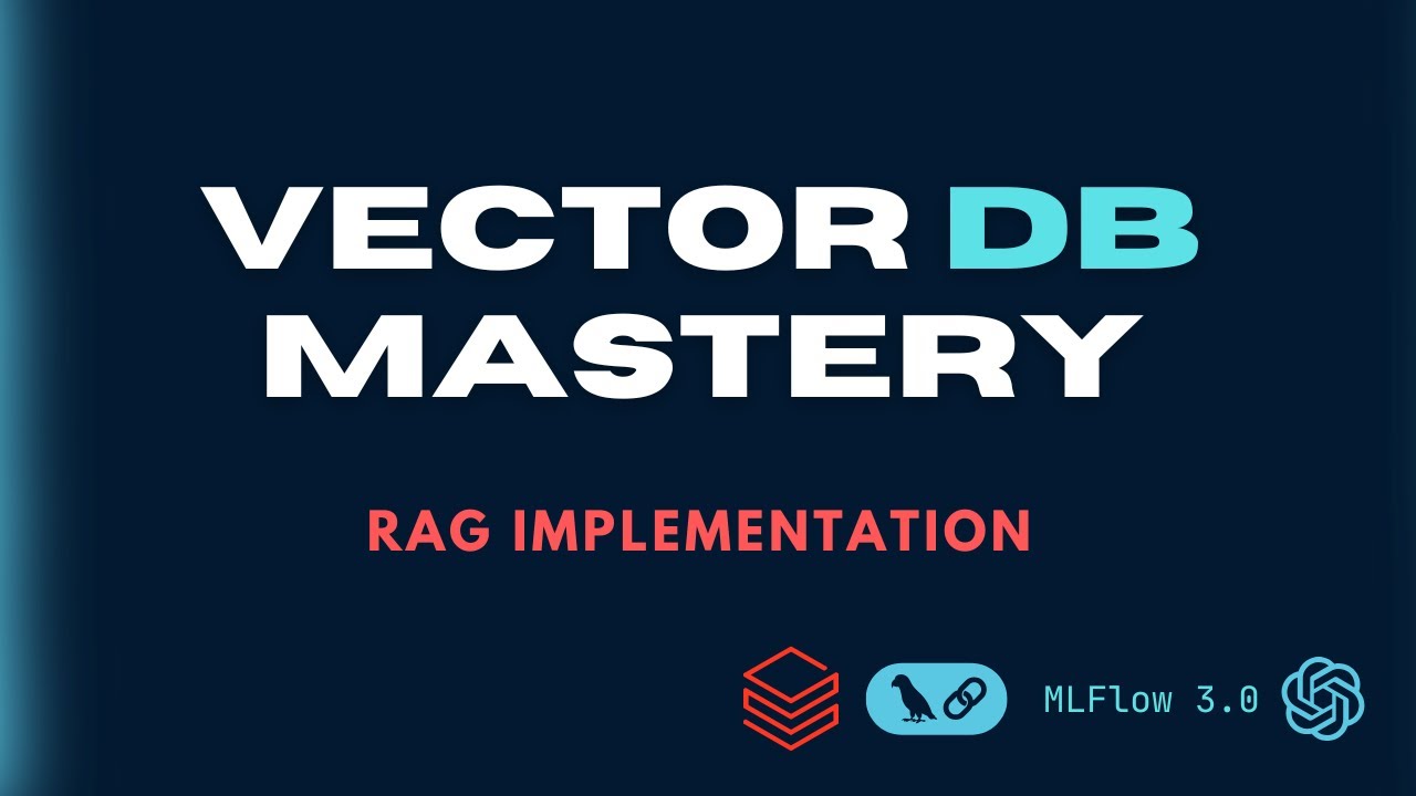 Vector Databases for RAG: Complete Setup & Implementation Guide - YouTube