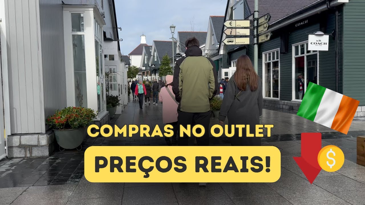Vale a Pena Comprar no Outlet da Irlanda? 🛍️ Kildare Village + Preços Reais!