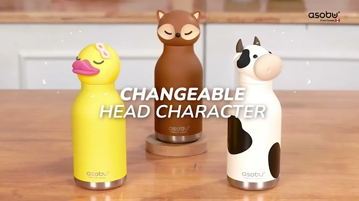 Say moo, quack, and foxy cheers to your NEW drink besties! 🐮🦊🐤💕