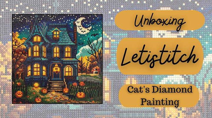 Déballage d'un tout nouveau kit Dazzle Dots de Letistitch | Boutique New To Me avec des kits form...