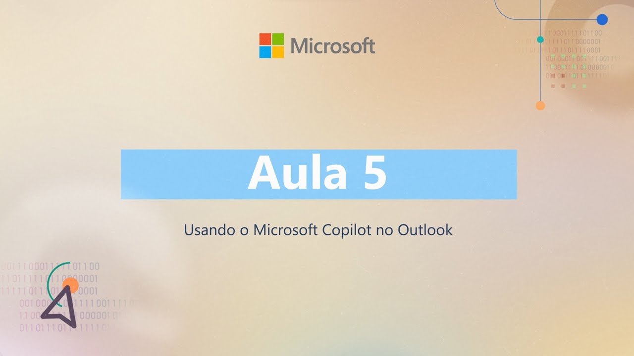 Copilot - Aula 5/8: Usando o Microsoft Copilot no Outlook | Cecafé Brasil e Microsoft