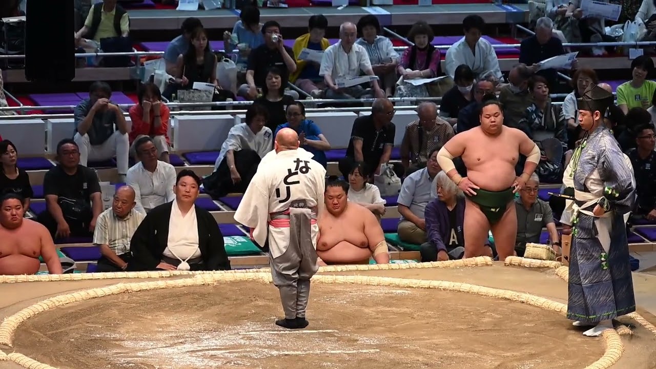 呼び出し松男！大相撲名古屋場所2026年7月 - YouTube