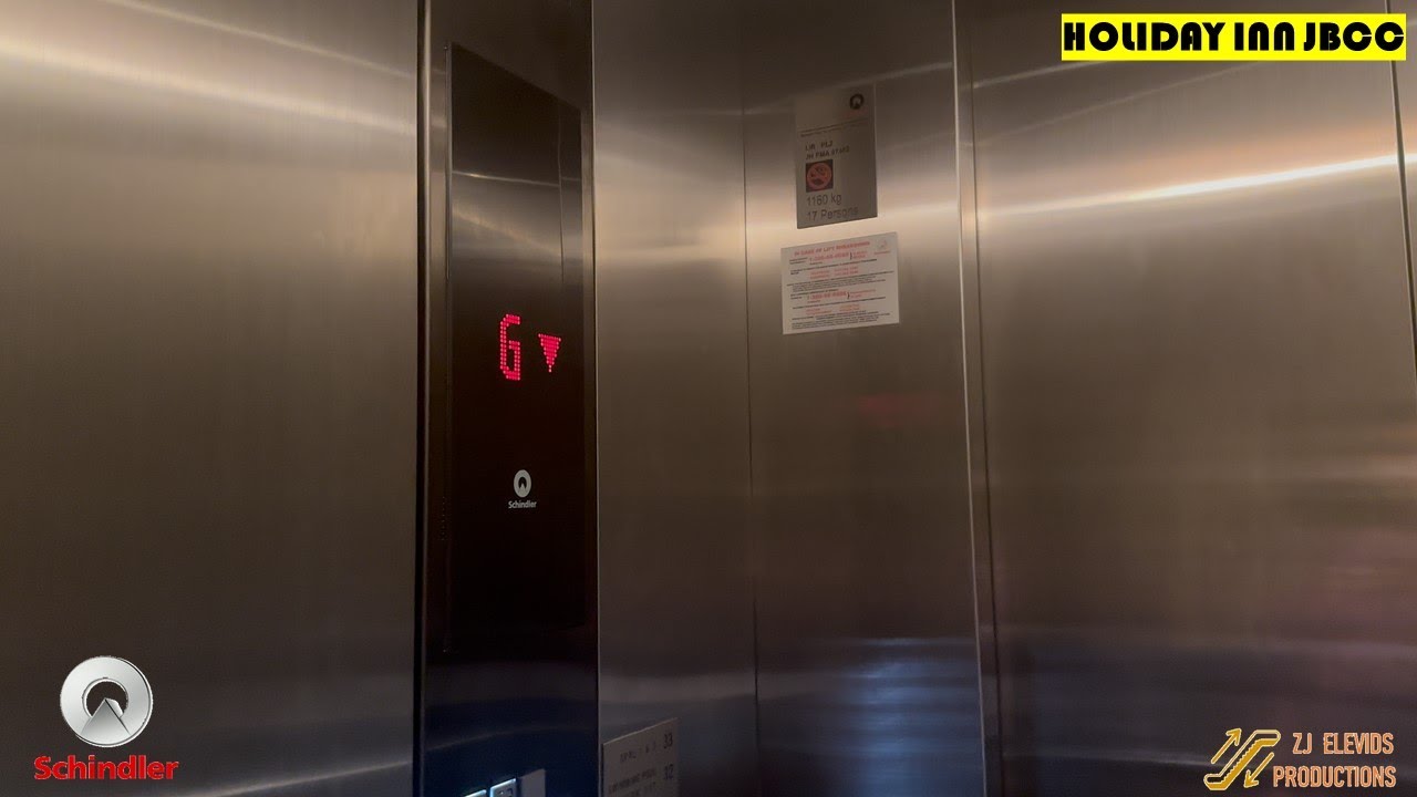 2 Schindler Elevators at Holiday Inn JBCC, Johor Bahru, Johor, Malaysia. (Lobby Shuttle)