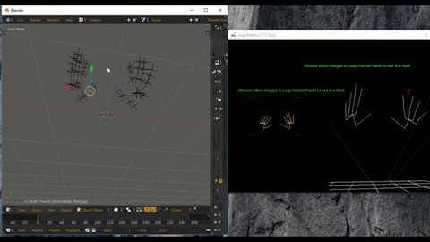 Hands motion capture with Leap motion controller