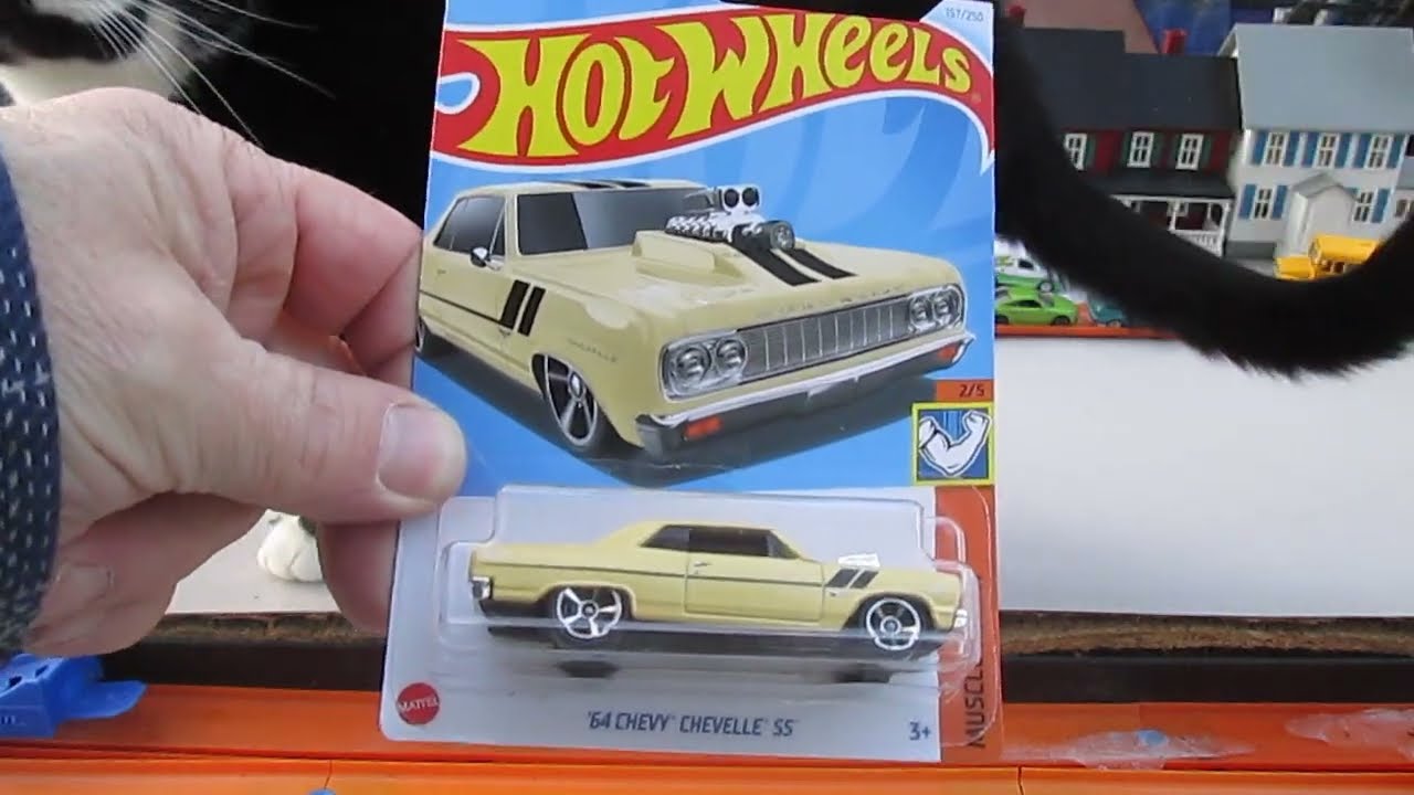 64 Chevy Chevelle SS - 2024 Hot Wheels Toy Car Unboxing & Review