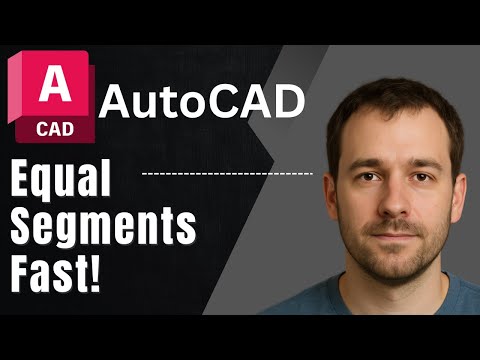 AutoCAD: How to Divide a Line into Equal Segments (Step-by-Step Guide)