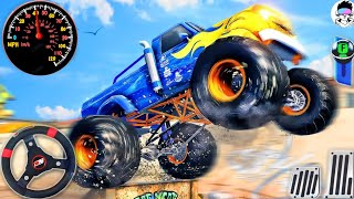 Monster Truck Offroad 3D 4x4 Racing - Extreme Jeep Derby Driver Simulator - Android Gameplay screenshot 2