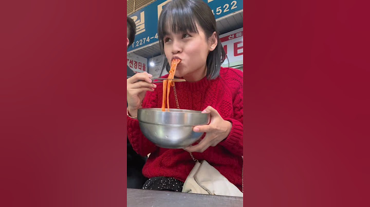 ก๋วยเตี๋ยวเส้นสด คุณป้า Netflix! #beyondyell #gwangjangmarket