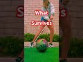 What survives a golf club? 🤔🏌🏻‍♀️