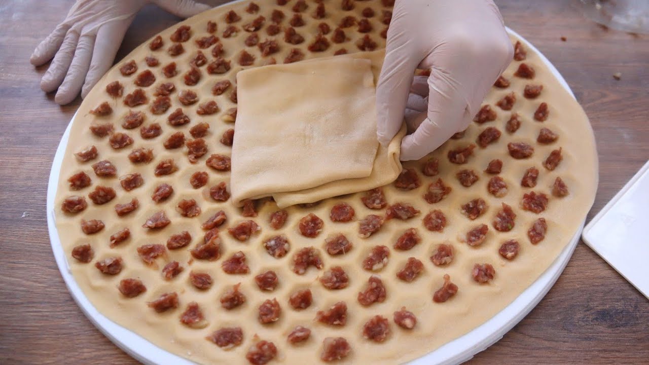 😍1 kg Mantıyı DAKİKALAR içinde YAPIYORUM HERKES ŞOK OLUYOR ❗ MÜTHİŞ LEZZETLİ VE PRATİK.