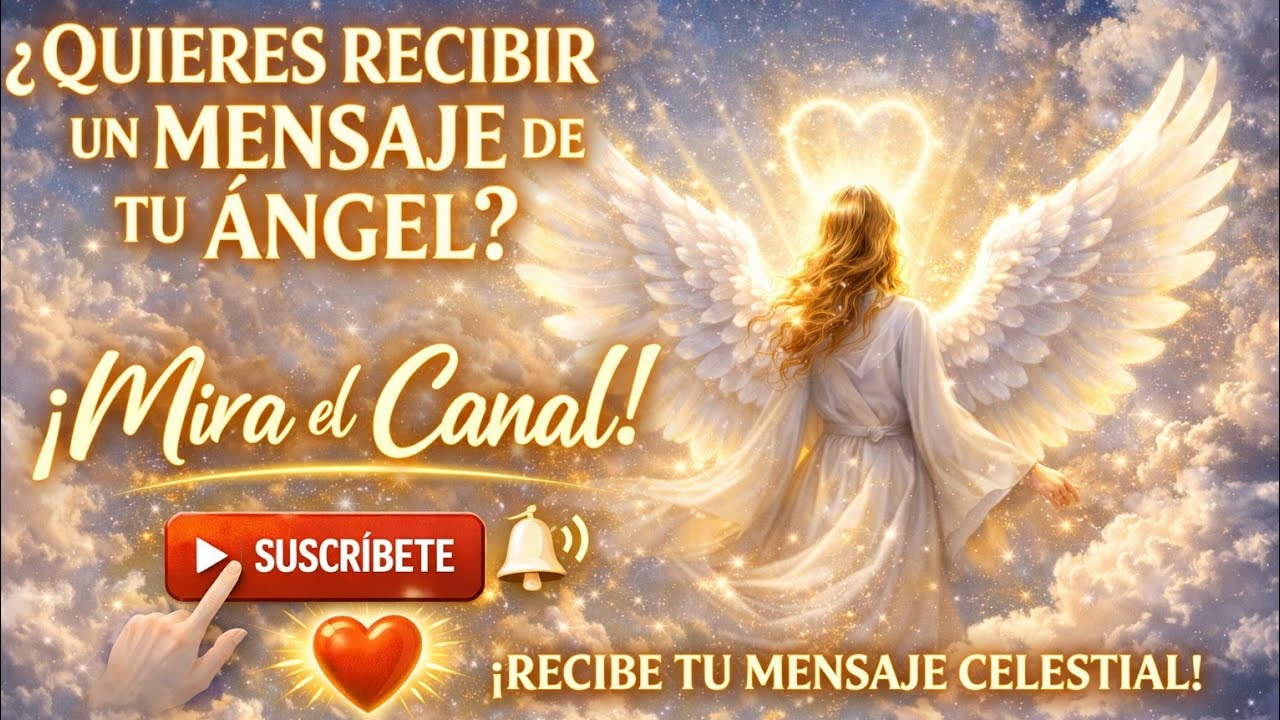 🕊️ Mensaje de los Ángeles HOY ✨ Esto es lo que tu alma necesitaba escuchar