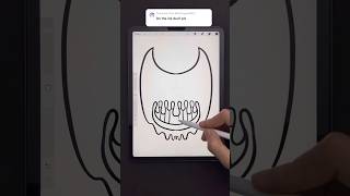 Drawing Ink Demon - Bendy and The Ink Machine #inkdemon #bendyandtheinkmachine