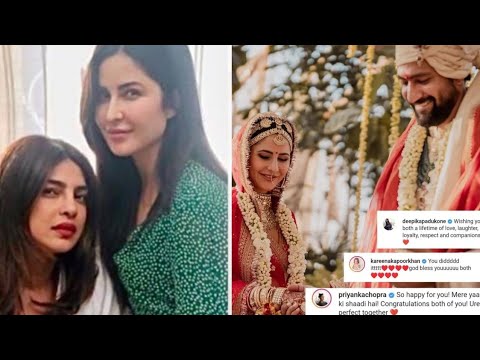 Priyanka Chopra's Adorable Wishes To Newlyweds Katrina Kaif And Vicky Kaushal | Celebrity News