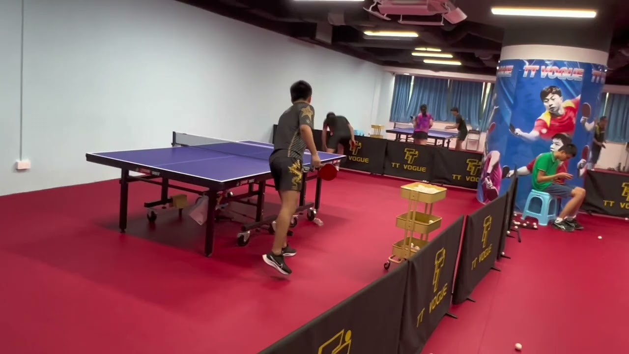 TT Vogue friendly match Alan Deng Yao Liang VS Hao Li Wei