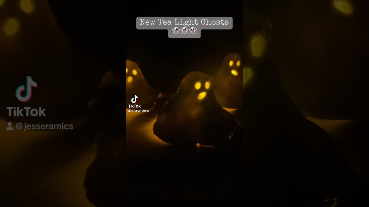 Ghost Tea Light Holders👻 Now on my shop! 