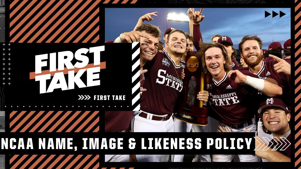 The NCAA clears student-athletes to pursue name, image and likeness deals | First Take