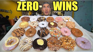 This NEVER BEATEN DONUT CHALLENGE HAS OVER 10,000 CALORIES | Joel Hansen