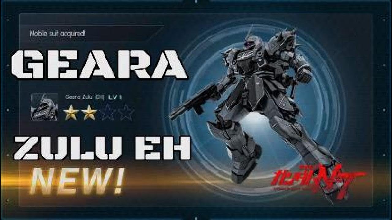 Gundam GBO2EN PS5 [16yo type] GEARA ZULU (EH) x GUNDAM F91 Formula