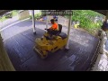 Driveway Removal and Install Security Camera time-lapse