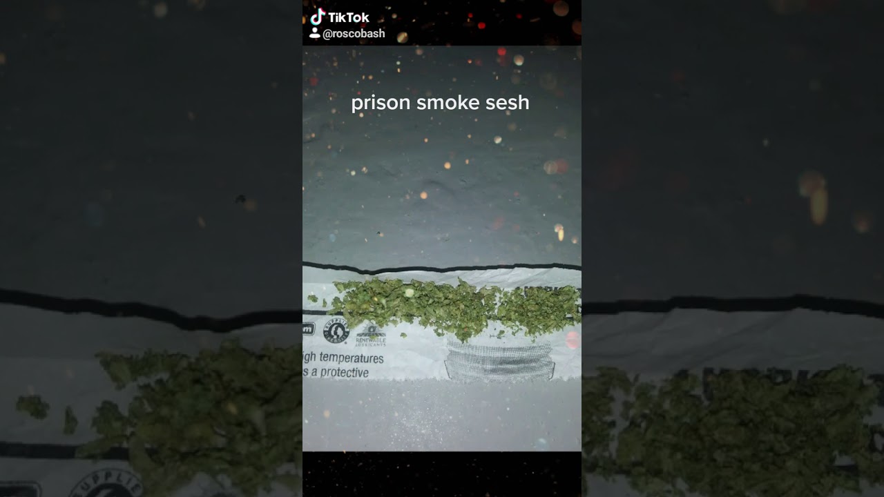 Prison smoke sesh