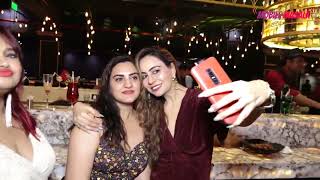 Poonam Pandey, Divya Agarwal at the launch of Lords Of The Drinks-Asia's Longest Bar